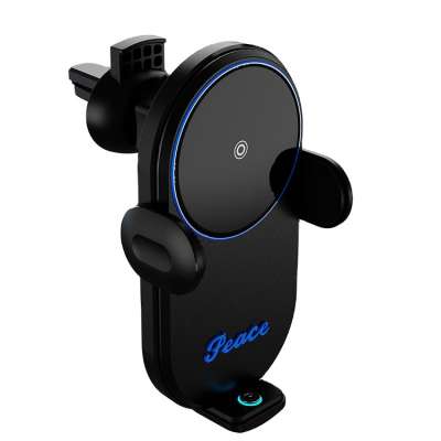 v30 10W Fast Charging Wireless Car Charger Automatic Clamping Phone Holder Air Vent Car Wireless Charger