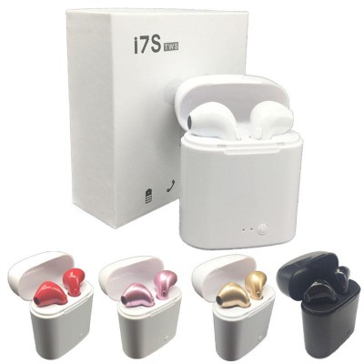 Wholesale Wireless Bluetooth 5.0 Earphones with Charging box for I7s i7 MINI TWS Headset Earbuds Handsfree Stereo headphone