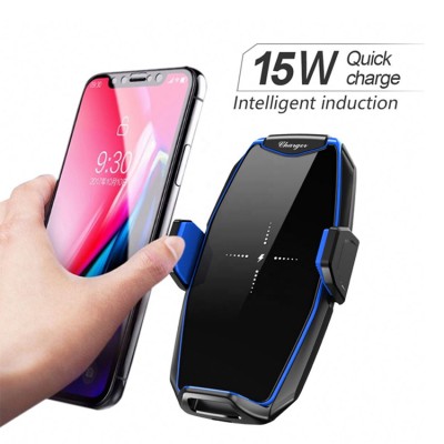 hot selling v11 wireless sensor car charger 10W car mount wireless charger