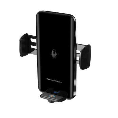 High Quality Qi wireless car charger automatic car phone holder Fast wireless charging stand